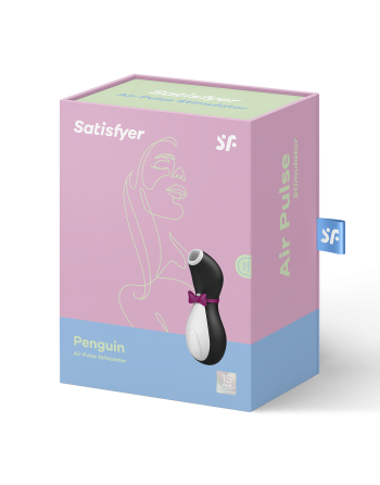 Stimulateur Satisfyer Pro Penguin Nouvelle Génération - Noir et Blanc