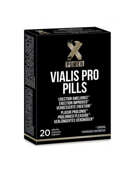 Vialis Pro pills - 20 gélules - les nuances du désir