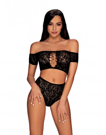 Ensemble 2 pcs Inessita - Noir - les nuances du désir