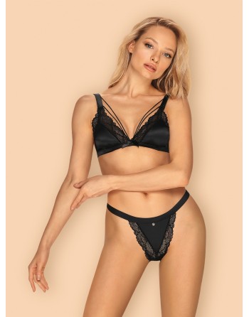 Ensemble 2 pcs Eloissa - Noir - les nuances du désir