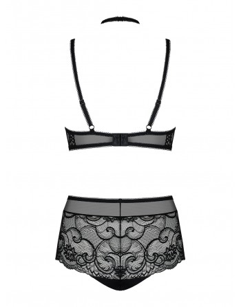 Ensemble 2 pcs Elizenes - Noir - les nuances du désir