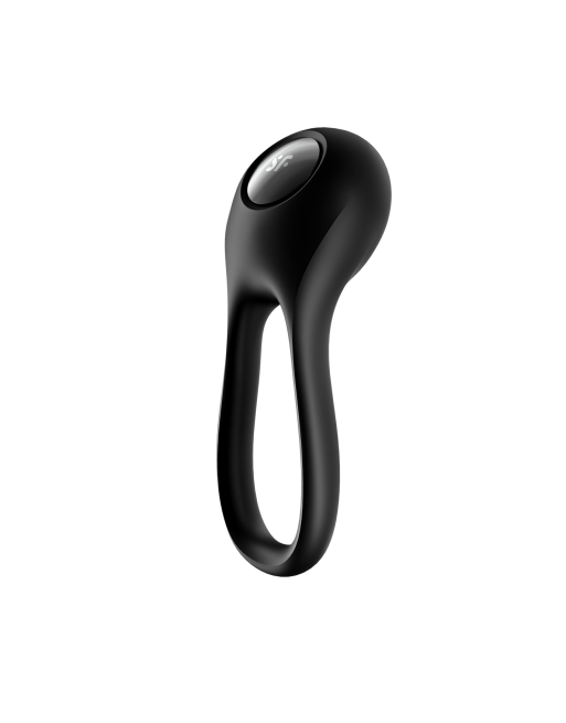 Cockring  Satisfyer Majestic Duo - Noir - les nuances du désir