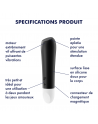 Vibromasseur  Satisfyer Ultra Power Bullet 2 - Noir - les nuances du désir