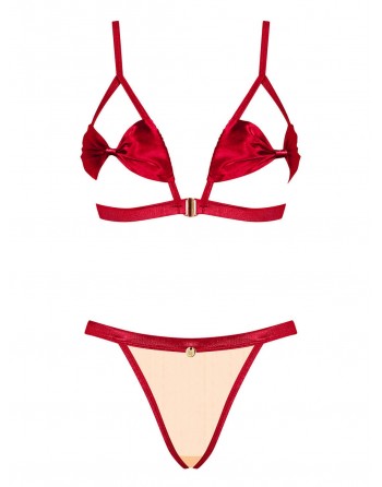 Ensemble 2 pcs Rubinesa - Rouge - les nuances du désir