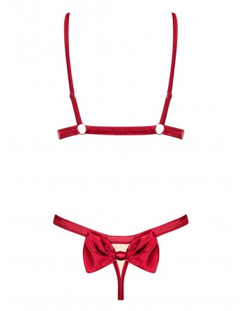 Ensemble 2 pcs Rubinesa - Rouge - les nuances du désir