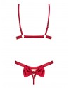 Ensemble 2 pcs Rubinesa - Rouge - les nuances du désir