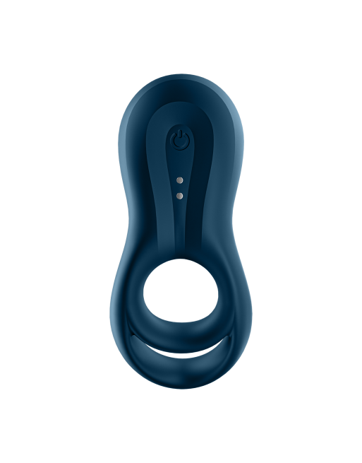 Cockring Epic duo Satisfyer - Noir - les nuances du désir