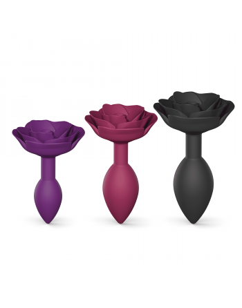 Plug Open Roses S - Purple Rain - les nuances du désir
