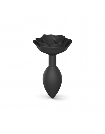 Plug Open Roses L - Black Onyx - les nuances du désir