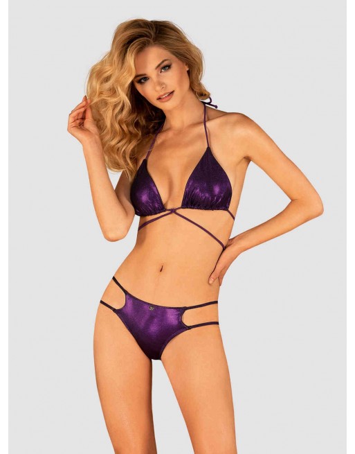 Maillot de bain 2 pcs Balitta - Violet - les nuances du désir