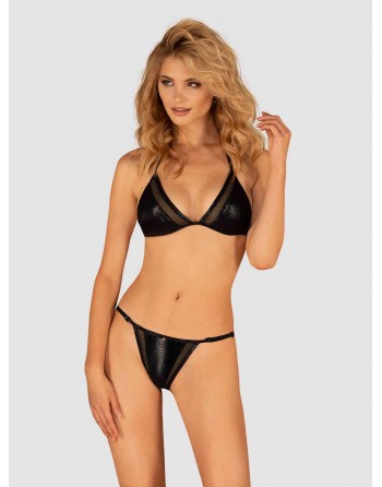 Maillot de bain 2 pcs Punta Negra - Noir - les nuances du désir