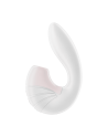 Stimulateur clitoridien et point G Satisfyer Supernova - Blanc - les nuances du désir