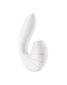 Stimulateur clitoridien et point G Satisfyer Supernova - Blanc - les nuances du désir