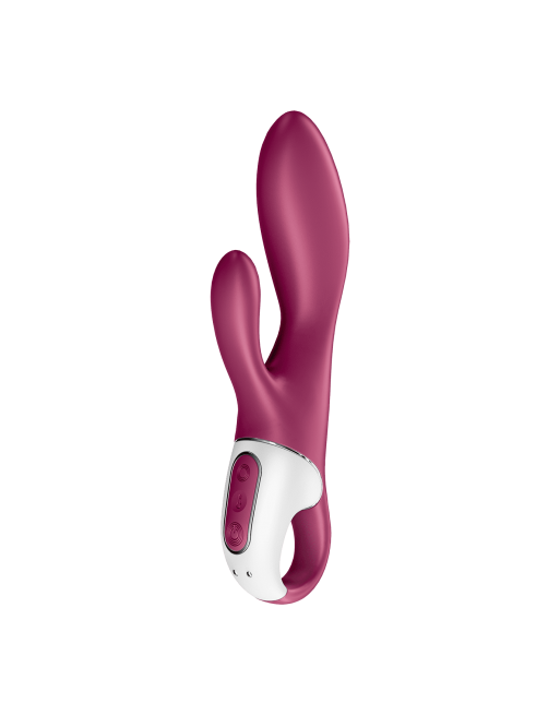 Vibromasseur rabbit chauffant Satisfyer Heated Affair - Violet - les nuances du désir