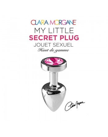 My little secret plug medium - Rose - Clara Morgane- les nuances du désir