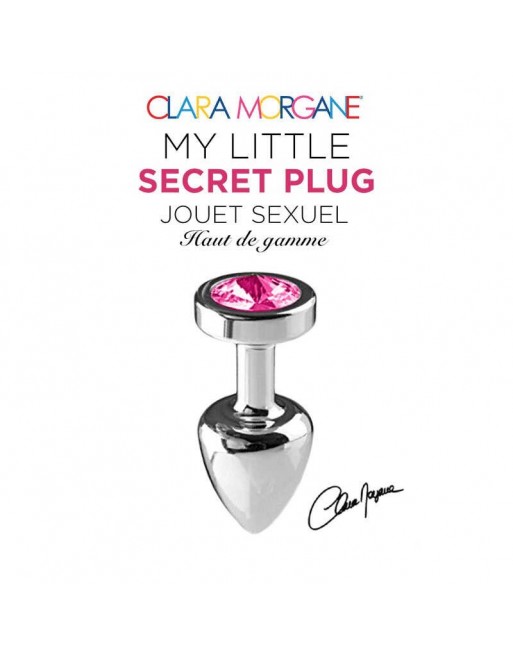 My little secret plug medium - Rose - Clara Morgane- les nuances du désir