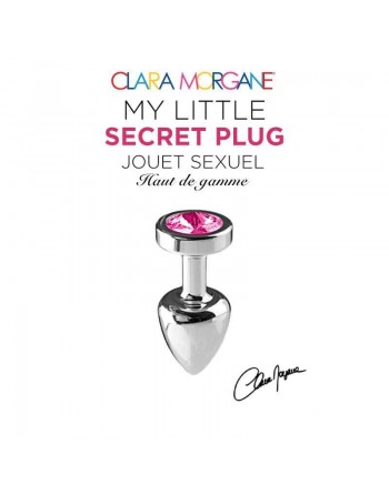 My little secret plug small - Rose - Clara Morgane - les nuances du désir