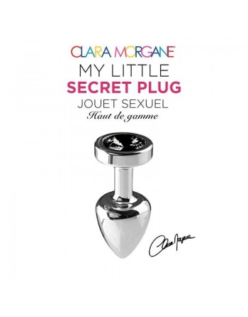 My little secret plug medium - Noir - Clara Morgane - les nuances du désir