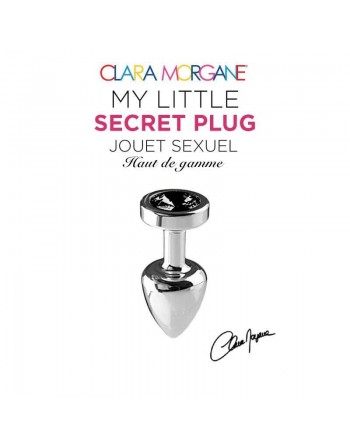 My little secret plug small - Noir - Clara Morgane - les nuances du désir