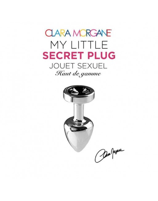 My little secret plug small - Noir - Clara Morgane - les nuances du désir