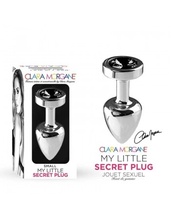 My little secret plug small - Noir - Clara Morgane- les nuances du désir