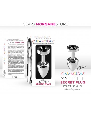 My little secret plug small - Noir - Clara Morgane - les nuances du désir