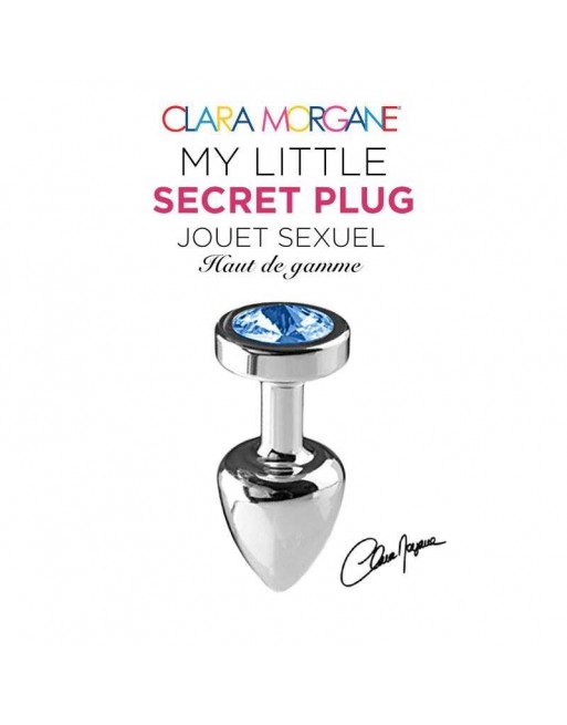 My little secret plug medium - Bleu - Clara Morgane - les nuances du désir