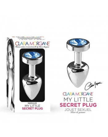 My little secret plug medium - Bleu - Clara Morgane - les nuances du désir