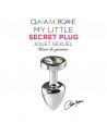 My little secret plug medium - Blanc - Clara Morgane - les nuances du désir