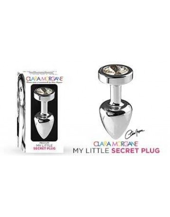 My little secret plug medium - Blanc - Clara Morgane - les nuances du désir