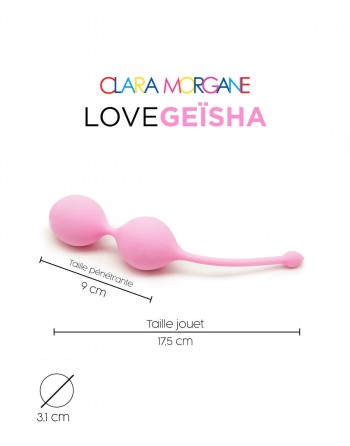 Love Geisha - Rose - Clara Morgane - les nuances du désir