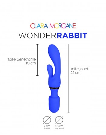 Wonder rabbit - Bleu - les nuances du désir