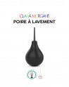Poire à lavement Clara Morgane - Noir - les nuances du désir