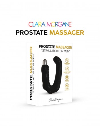 Stimulateur de prostate Clara Morgane - Noir - les nuances du désir