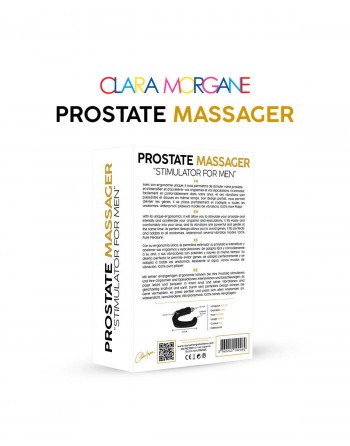 Stimulateur de prostate Clara Morgane - Noir - les nuances du désir