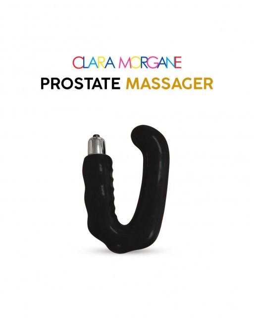 Stimulateur de prostate Clara Morgane - Noir - les nuances du désir