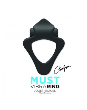 Must vibra ring - Anneau vibrant - Noir - Clara Morgane - les nuances du désir