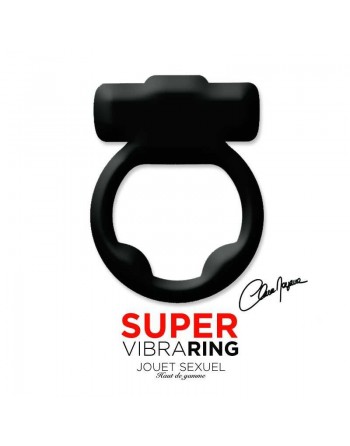 Super vibra ring - Anneau vibrant - Noir - Clara Morgane- les nuances du désir