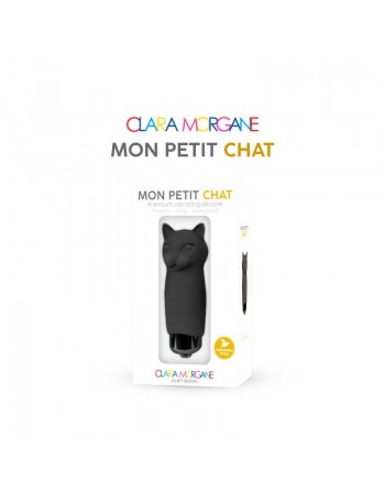 Mini stimulateur Mon petit chat Clara Morgane - Noir - les nuances du désir