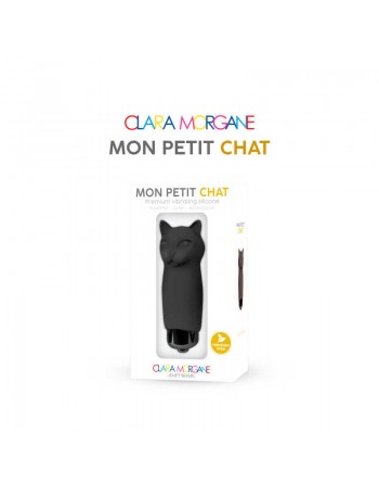 Mini stimulateur Mon petit chat Clara Morgane - Noir - les nuances du désir