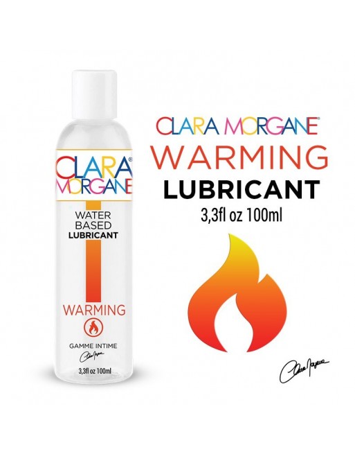 Lubrifiant Warming effet chaud 100 ml Clara Morgane - les nuances du désir