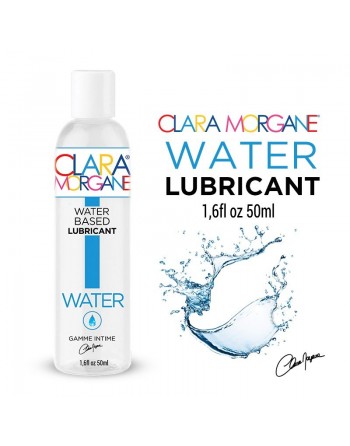 Lubrifiant Water 50 ml Clara Morgane - les nuances du désir