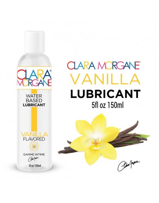 Lubrifiant Vanille 150 ml Clara Morgane - les nuances du désir