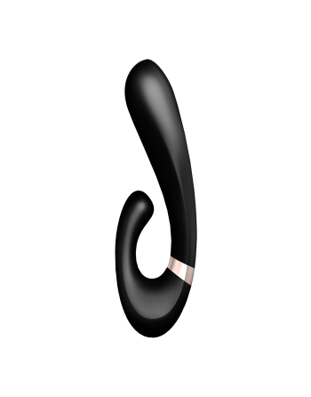 Stimulateur clitoridien point G Satisfyer Heat Wave Connect App - Noir - les nuances du désir
