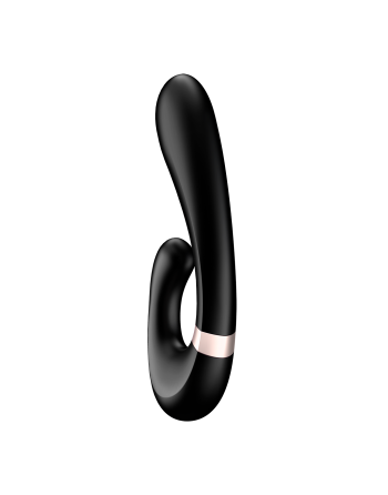 Stimulateur clitoridien point G Satisfyer Heat Wave Connect App - Noir - les nuances du désir