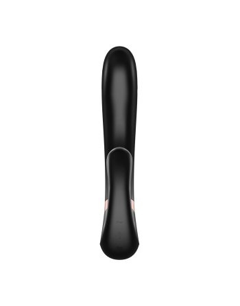 Stimulateur clitoridien point G Satisfyer Heat Wave Connect App - Noir - les nuances du désir