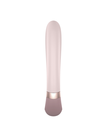 Stimulateur clitoridien et point G Satisfyer Heat Wave Connect App - Mauve - les nuances du désir