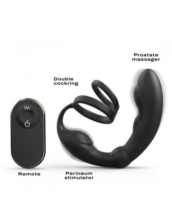 Stimulateur de prostate Dorcel P-Ring - Noir - les nuances du désir