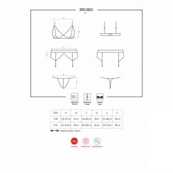 810-SEG set 3 pces white