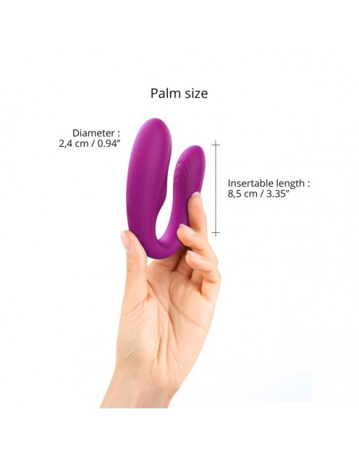 MATCH UP - Sweet Orchid - Jouet pour couple télécommandé - les nuances du désir MATCH UP - Sweet Orchid - Jouet pour couple télécommandé - les nuances du désir